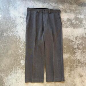 CC FILSON Herringbone Grey 100% wool l pants trousers men's size tagged 38